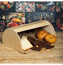 Хлебница деревянная 38х25х16,5 см