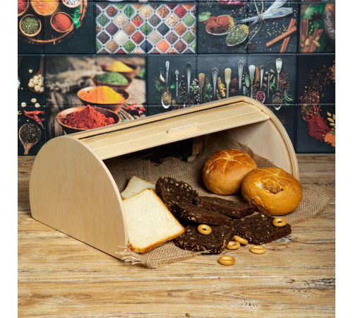 Хлебница деревянная 38х25х16,5 см