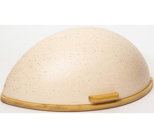 Хлебница с крышкой бамбуковая на стол