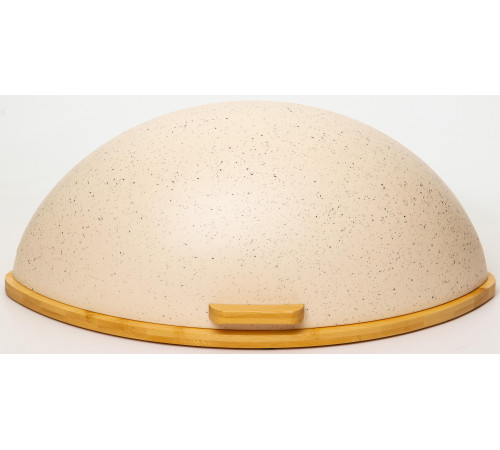 Хлебница с крышкой бамбуковая на стол