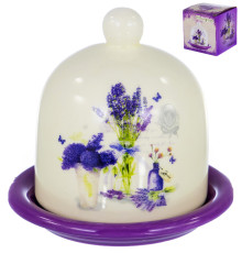 Лимонница 9,5 см блюдце с крышкой