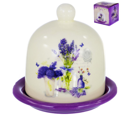 Лимонница 9,5 см блюдце с крышкой