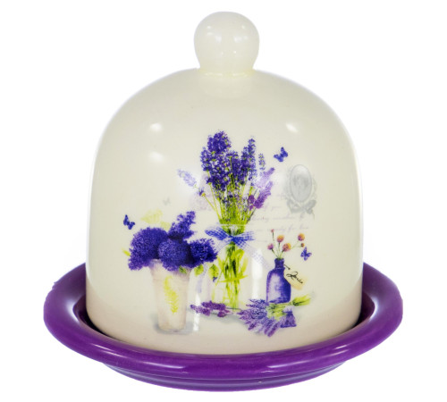 Лимонница 9,5 см блюдце с крышкой