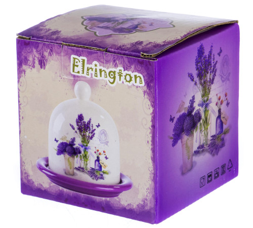 Лимонница 9,5 см блюдце с крышкой