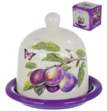 Лимонница 9,5 см блюдце с крышкой