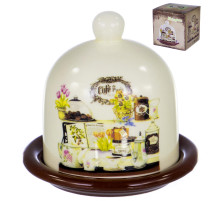 Лимонница 9,5 см блюдце с крышкой