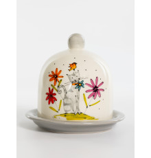 Лимонница 9,5 см блюдце с крышкой