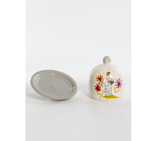 Лимонница 9,5 см блюдце с крышкой