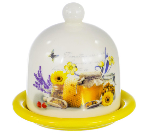 Лимонница 9,5 см блюдце с крышкой