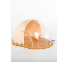 Хлебница бамбуковая 37х26х21 см с крышкой на стол