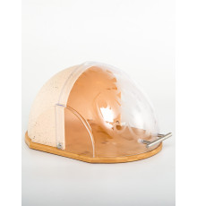 Хлебница бамбуковая 37х26х21 см с крышкой на стол